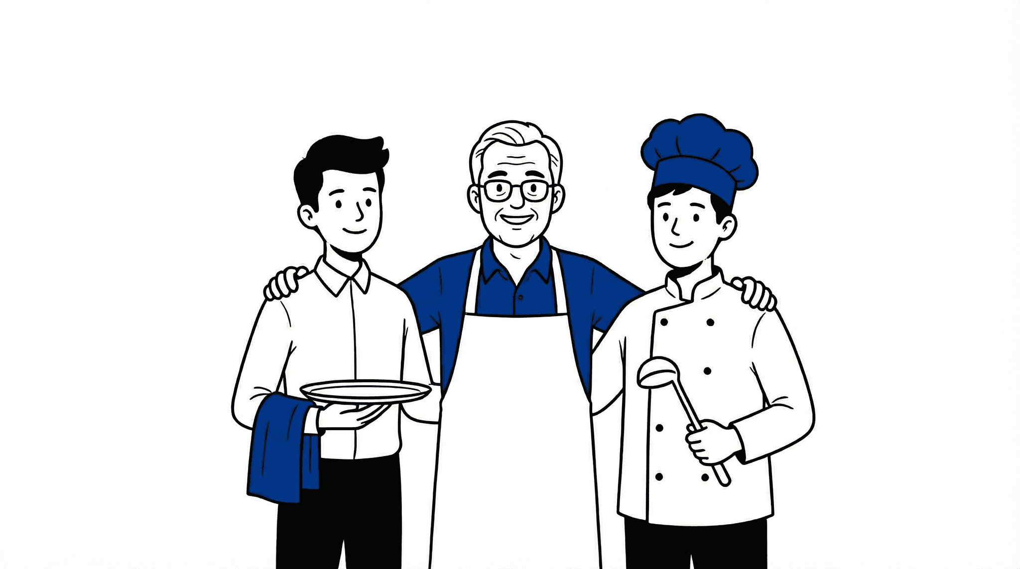 Restaurant team